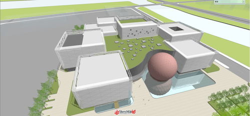 科技館SketchUp模型庫 環(huán)境科技領(lǐng)域的數(shù)字化展示新前沿